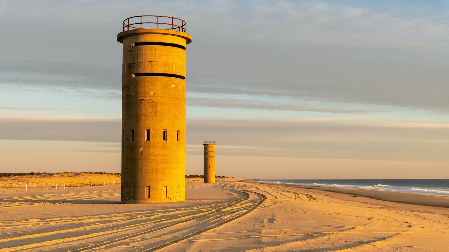 The iconic fire towers along the Sussex coast. (Delaware Division of Parks and Recreation)