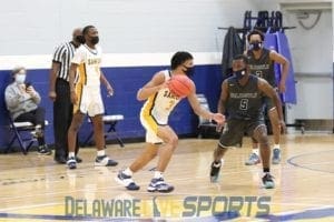 Sanford vs Delcastle Boys basketball 44