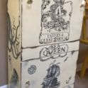 This is the Sea Queen piece made from the old liquor cabinet.