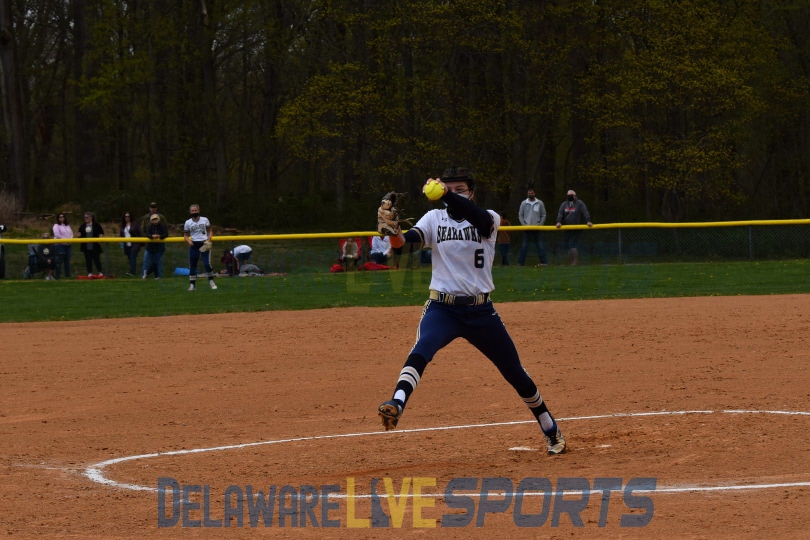 Featured image for “Delaware Military Academy vs Smyrna softball photos”