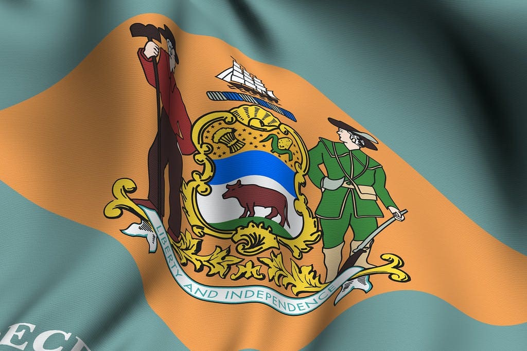 bigstock Rendered Delaware Flag 3564787 2 1