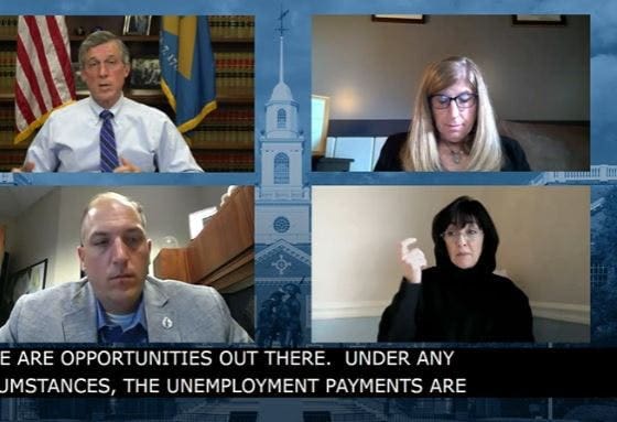 Featured image for “Carney: All unemployment payments are temporary; look for a job”