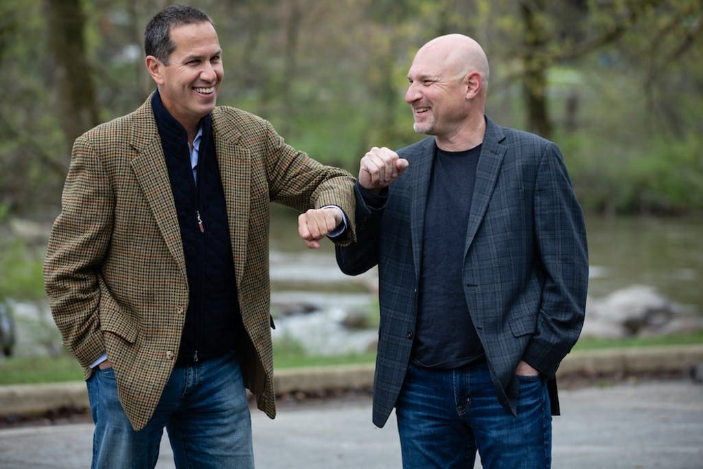 Green Street USA co-founders Joel E. Fishman (left) and Alan B. Horowitz. (Karen Gowen photo)