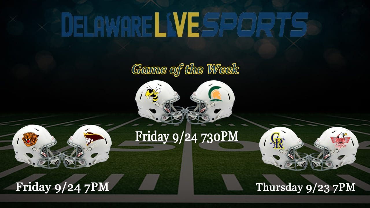 Featured image for “Delaware Live streaming schedule week 3”