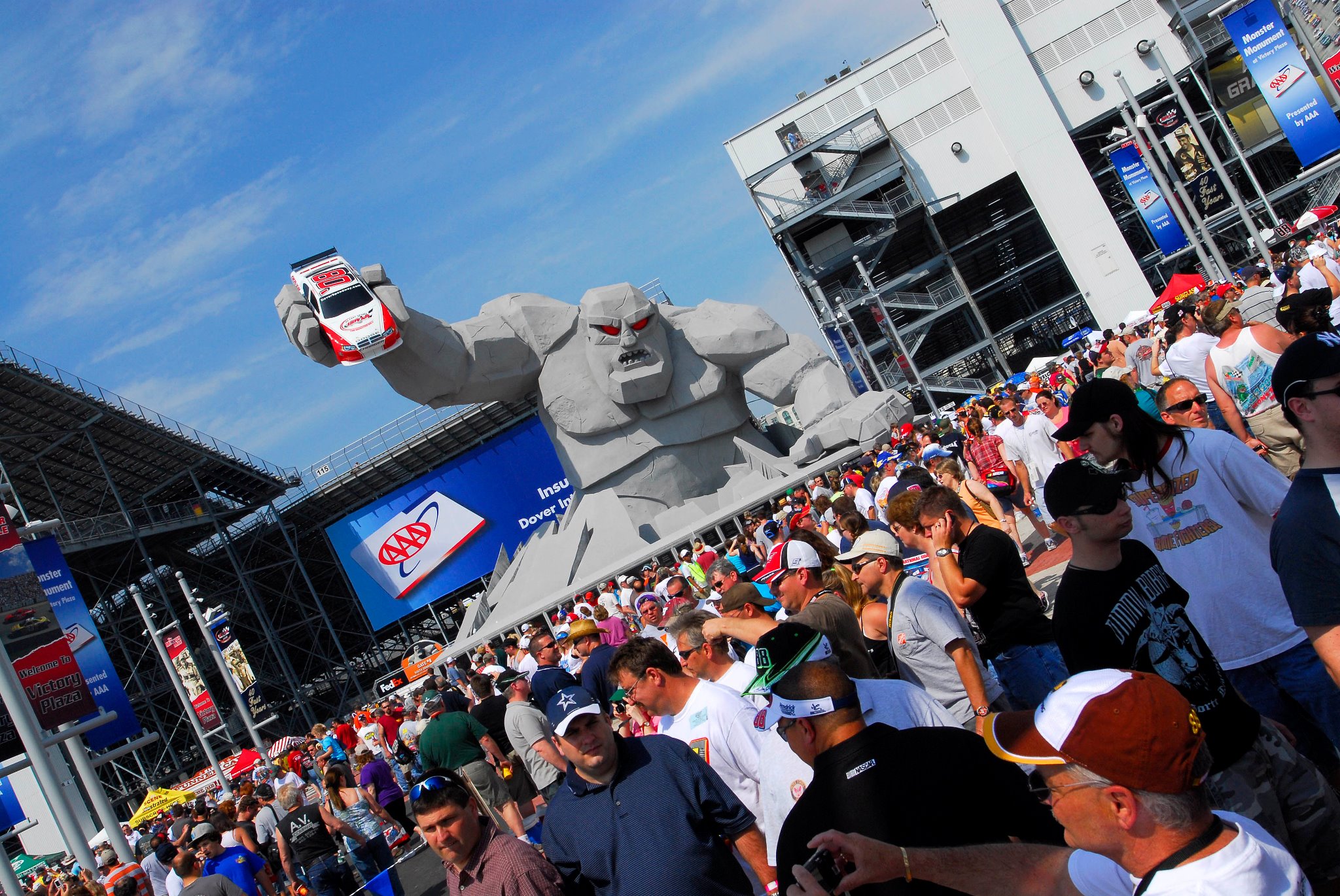Featured image for “Want to drive Monster Mile? Get a vaccine there Oct. 16-17”