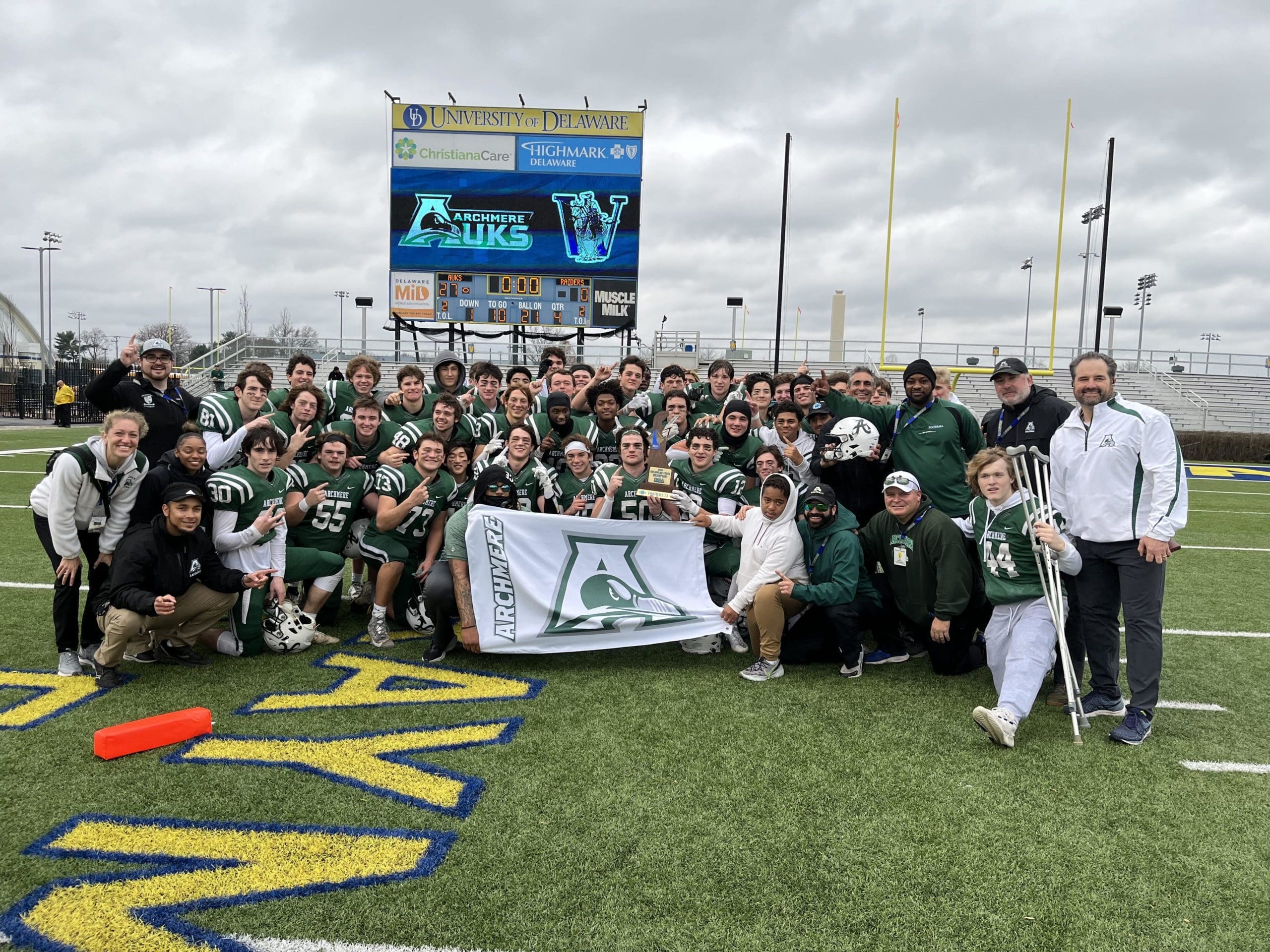 Featured image for “Archmere wins big in first ever 2A state championship”
