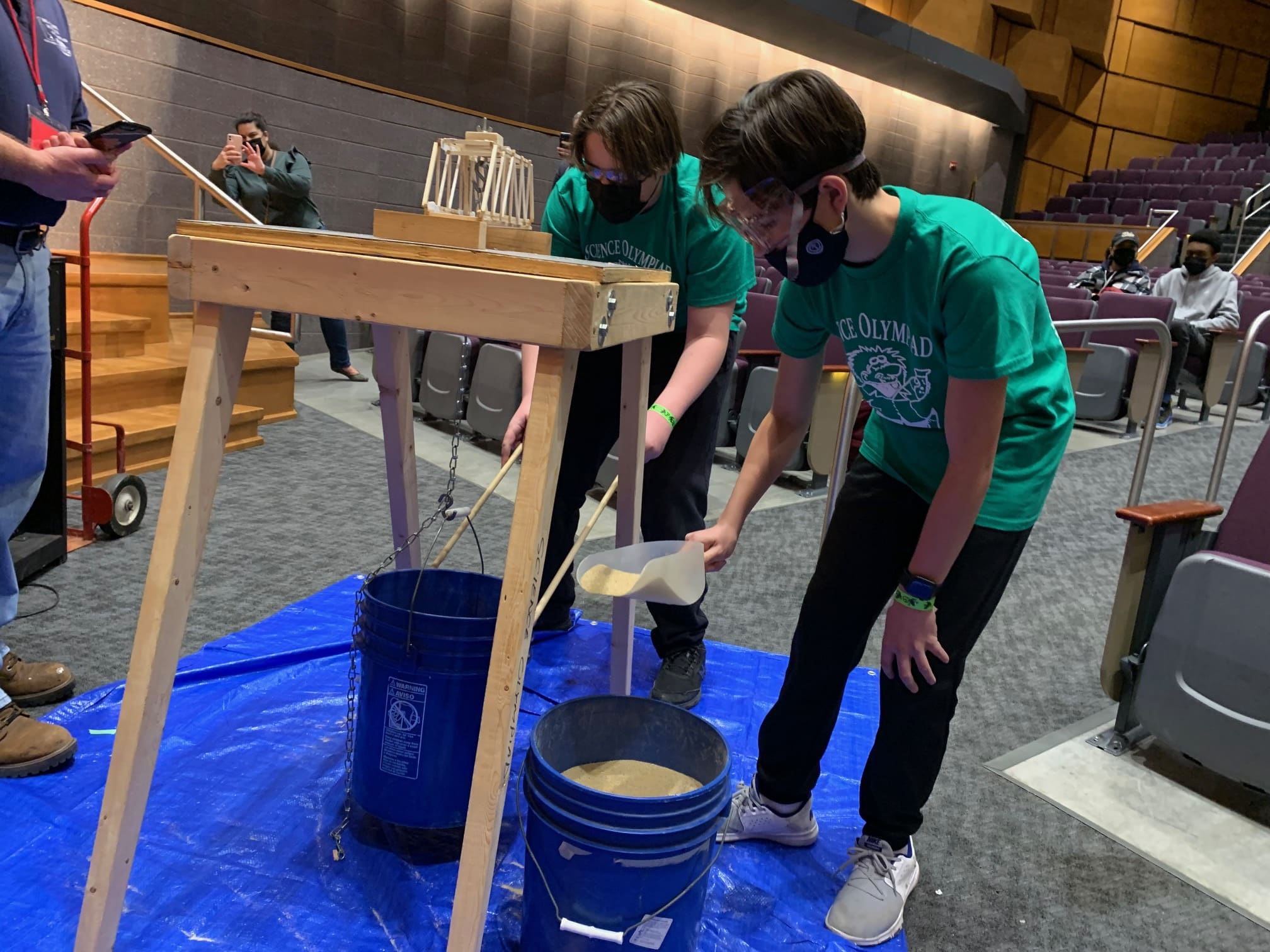Featured image for “Science Olympiad construction competition moves back indoors”