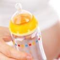 empty baby bottle to illustrate baby formula woes