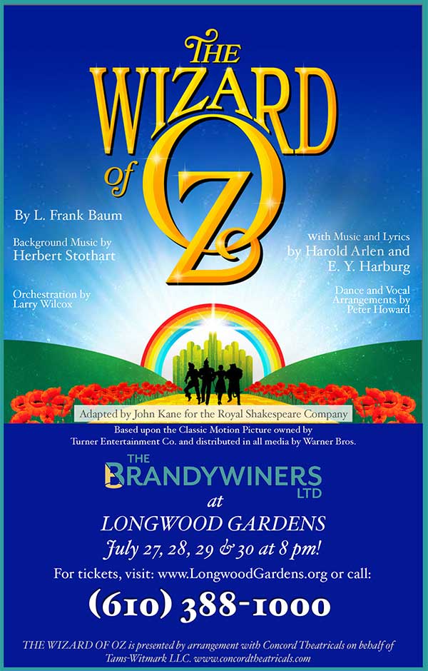 Brandywiners WOZ Show Poster