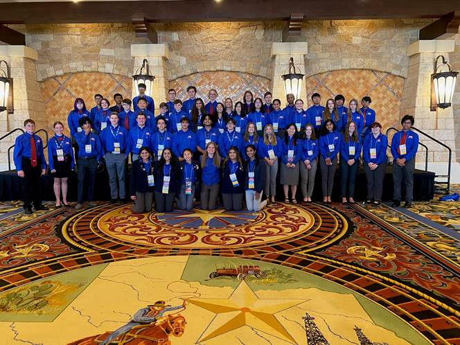 Eight Delaware students scored top 10 finishes in 10 different competitions at the 2022 National STEM Conference in Dallas.