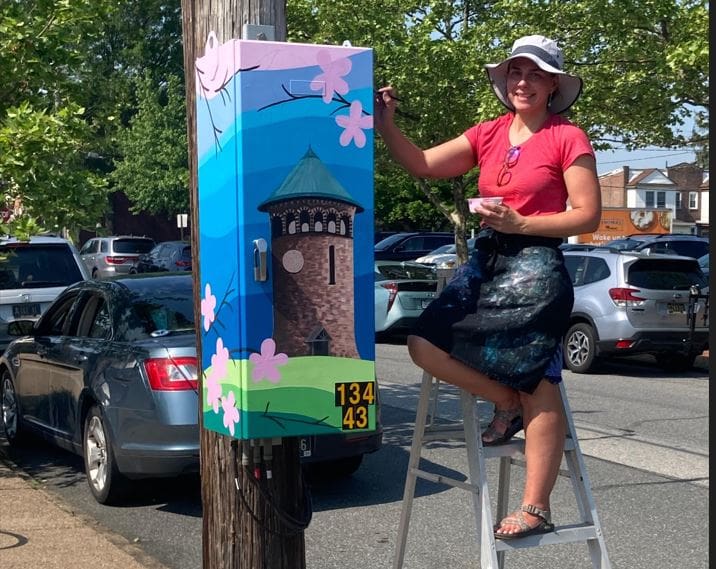 Featured image for “Trolley Square project turns utility boxes into art”