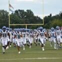 Middletown Football team running out on the field photo by Donnell Henriquez 1
