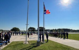 Appo's 9/11 ceremony's attendees included dozens of law enforcement officials, military personnel, education officials and community members.