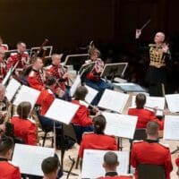 The U.S. Marine Band performs at Carnegie Hall in New York City, Oct. 11 (photo courtesy of Col. Jason K. Fettig.)