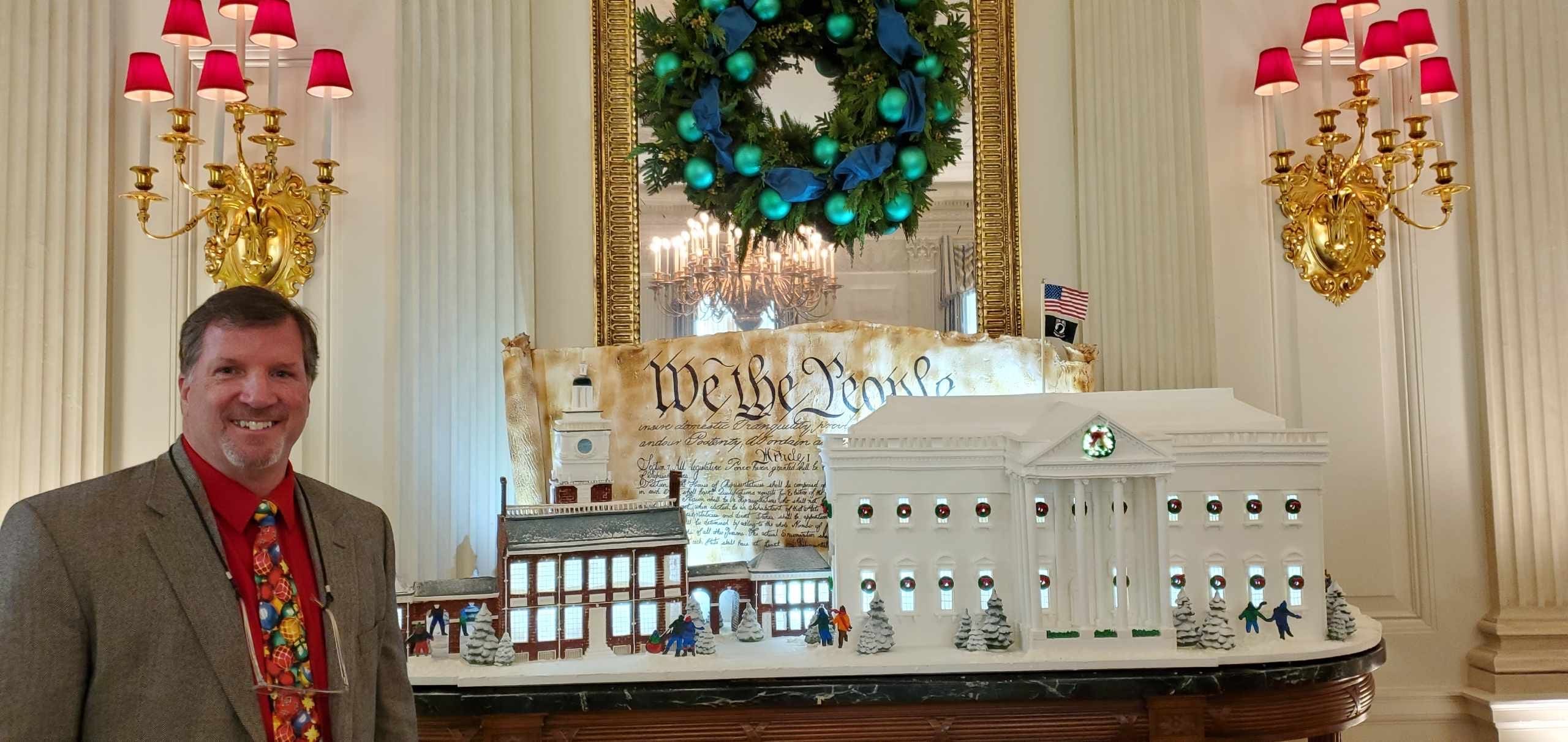 Featured image for “Historic Odessa’s Christmas designer takes on the White House”