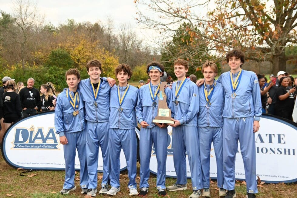 Salesianum Cross Country team is the 2022 Division 1 state championship photo courtesy of Nick Halliday 3