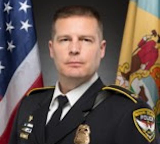 Mark Farrall, Newark's new police chief.