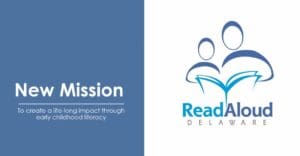 Read Aloud Delaware has updated its logo along with its 5-year strategic plan