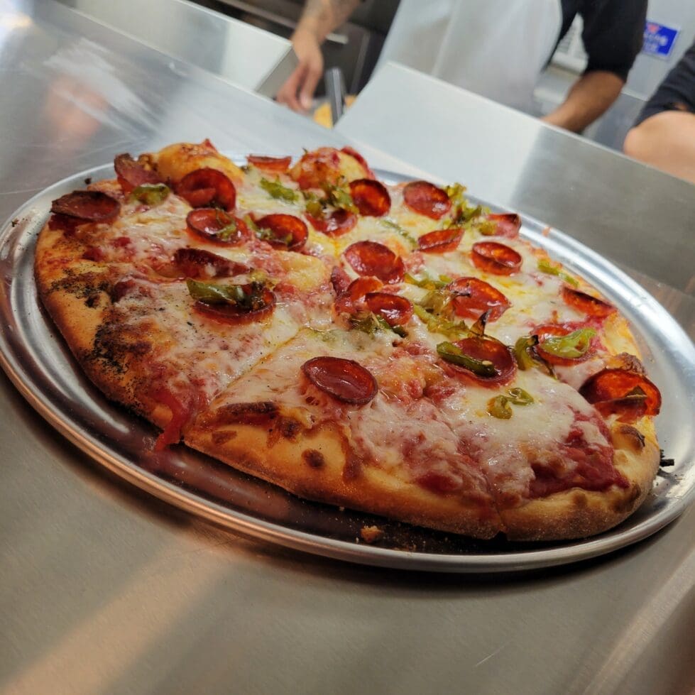 food takeout Two Stones, usually associated with beer, has opened its first pizza parlor -- 2SPizza in Newark.