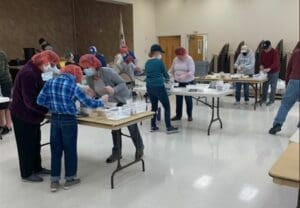 Rise Against Hunger meal packing