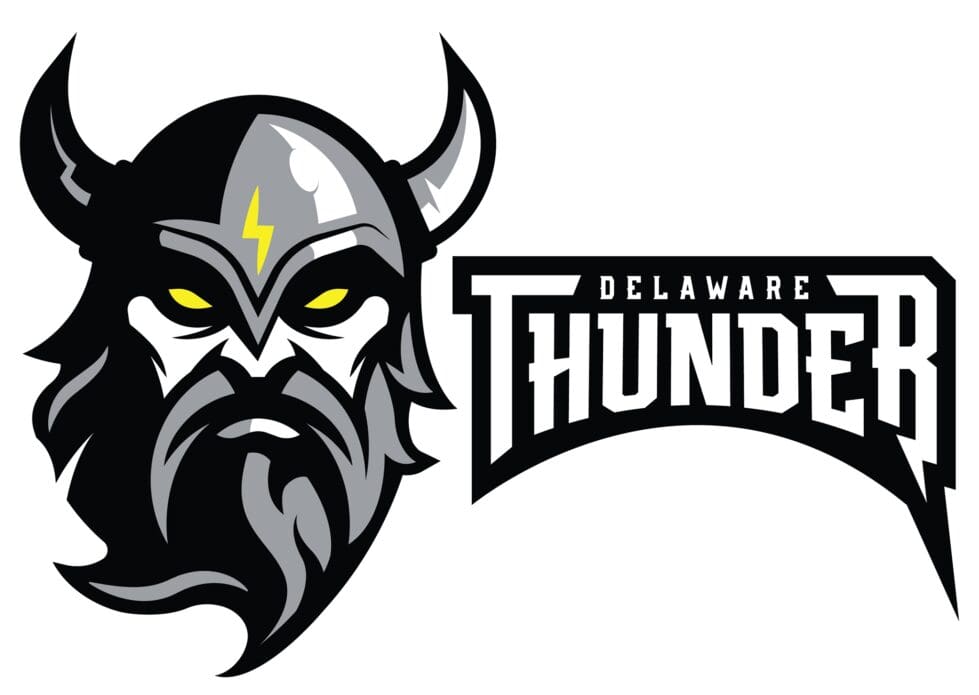 Delaware Thunder professional hockey team logo 1