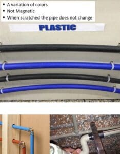 Plastic pipes. Courtesy of Veolia)