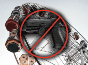Some are upset that the State Fair does not allow guns on the fairgrounds.