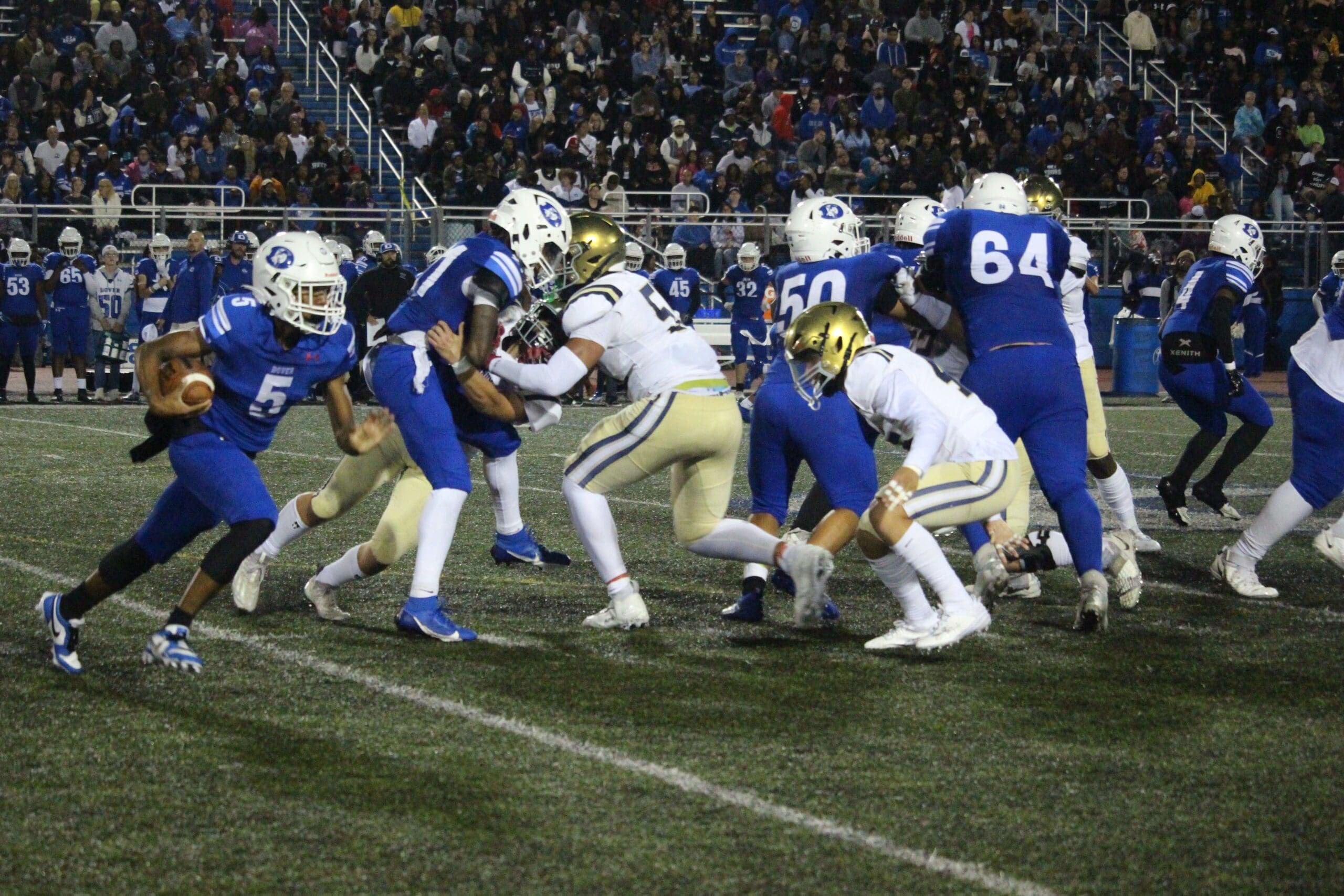 Featured image for “Dover celebrates first win over Salesianum in 35 years”