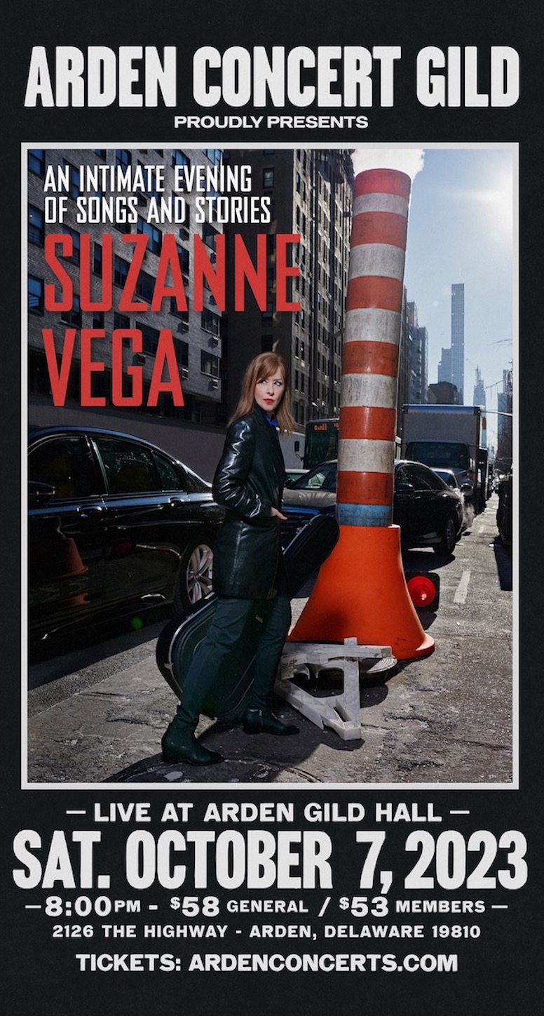 Suzanne Vega Portrait 2023 Arden delaware live 1