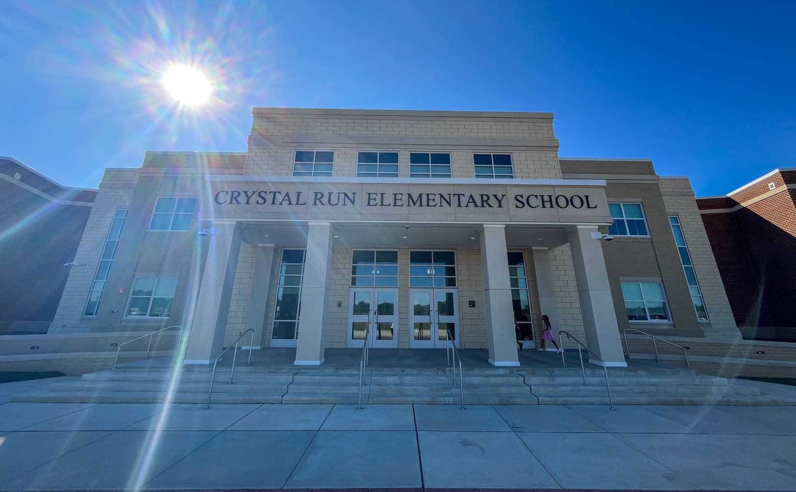 Crystal Run Elementary opened its doors to families Thursday.