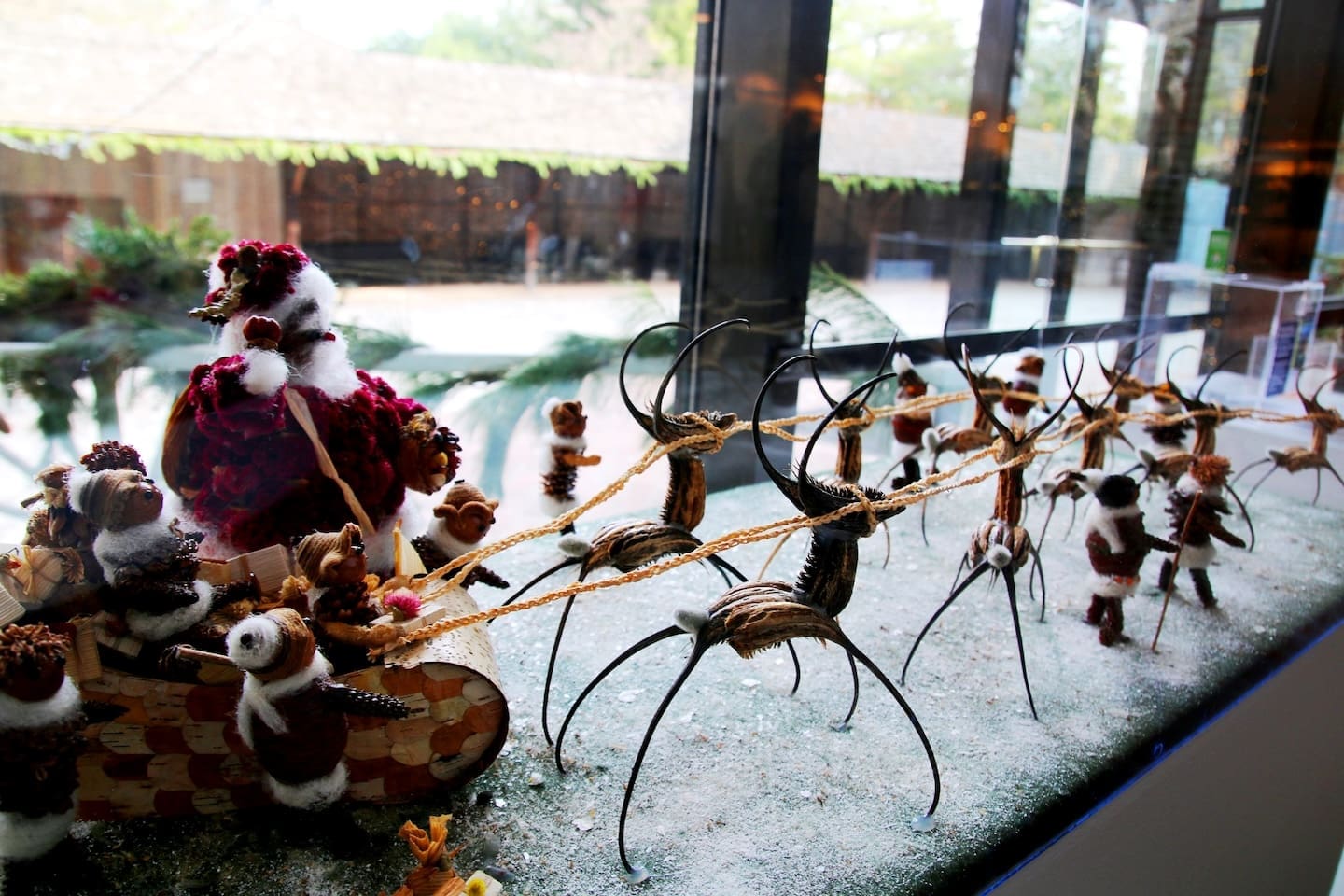 "Critter" ornaments have been a Christmas tradition at the Brandywine River Museum of Art for decades. (Brandywine River Museum of Art)
