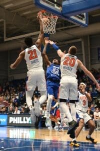 Delaware Blue Coats vs West Chester Knicks G League basketball photos courtesy of Ben Fulton 1