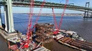 A ship collision protection is among the capital projects planned by the Delaware River and Bay Authority. (Delaware River and Bay Authority)
