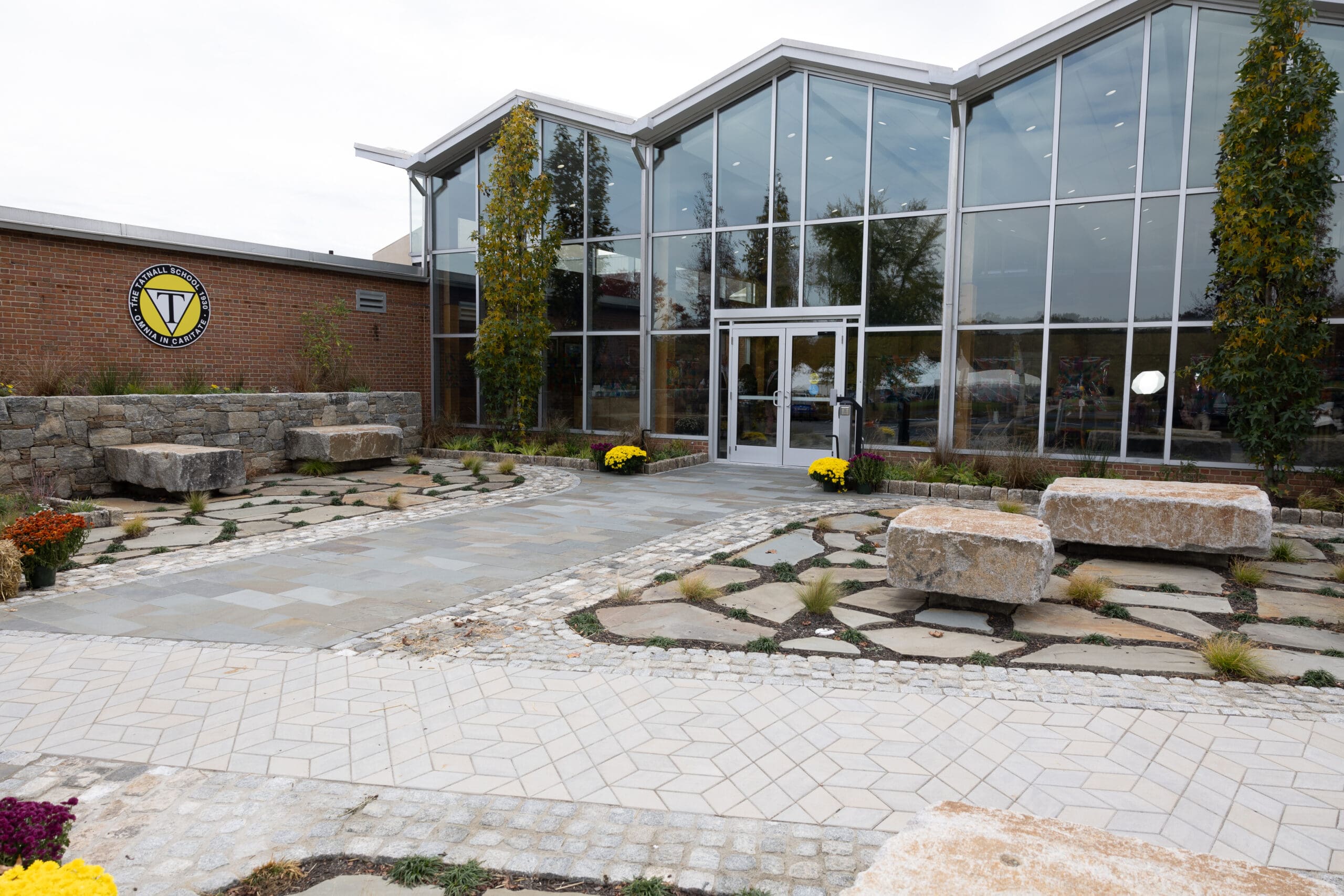 Tatnall School's new library opened up this school year.