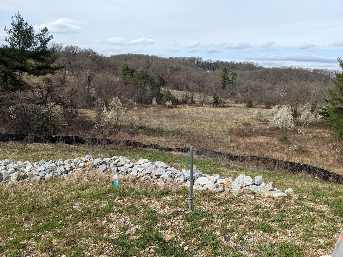 Pettinaro Management is donating 30 acres on the west side of Hercules Road in Mill Creek to New Castle County for a park. Ken Mammarella photo.