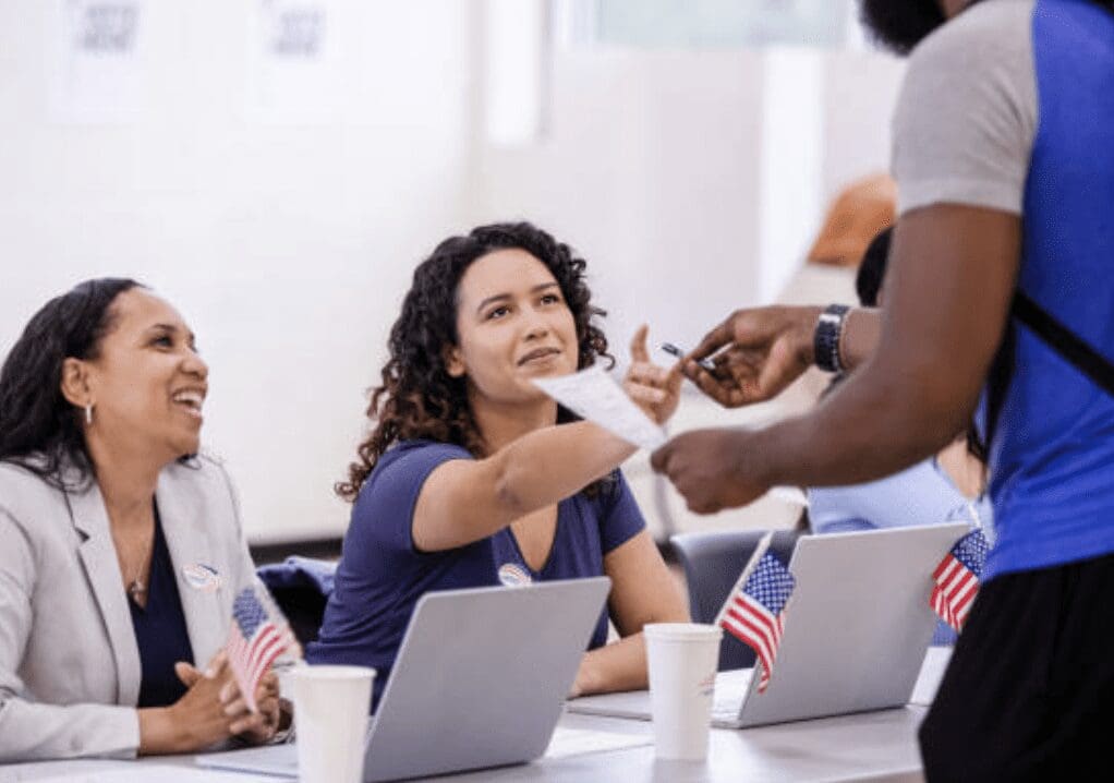 Poll workers will receive a raise in their stipends, from as little as 57.9% to as high as 70.2%. (Photo by SDI Productions/iStock Getty Images)