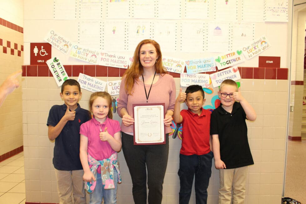 Shannon Gronau from the Milford School District is this year's Delaware Behavioral Health Professional of the Year. (Photo courtesy of Milford School District)