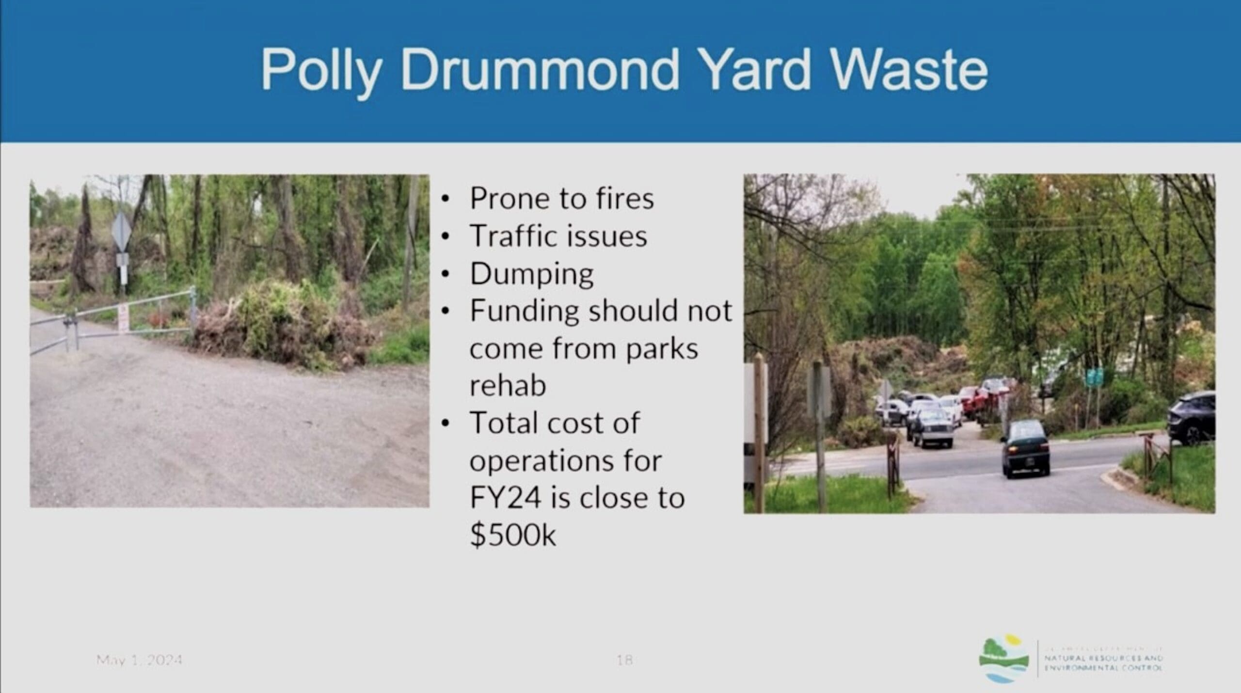 Featured image for “Changes afoot for Polly Drummond yard waste site”