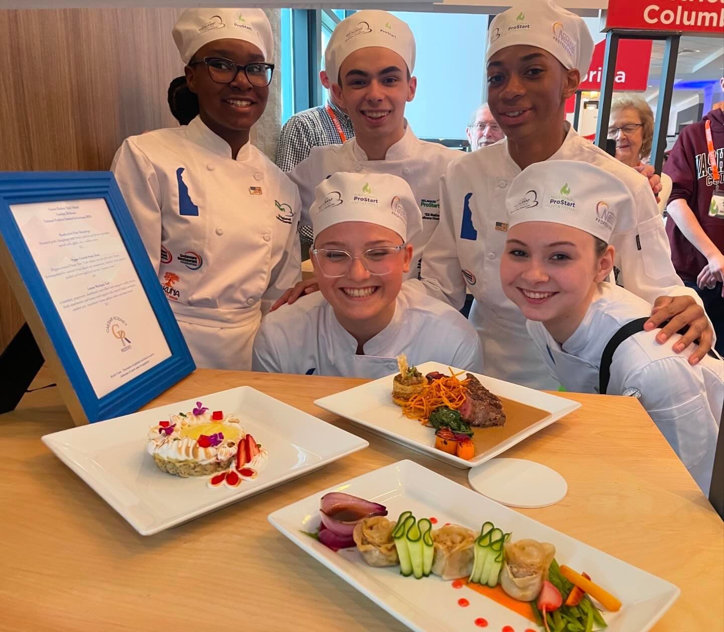 Featured image for “Caesar Rodney’s 5x state culinary winners win national title”