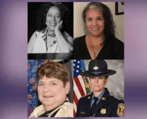 This year's Women's Hall of Fame class has been anounced. From top left, clockwise: Raye Jones Avery, Julissa Coriano, Anna Marie Leo and Colonel Melissa Zebley.