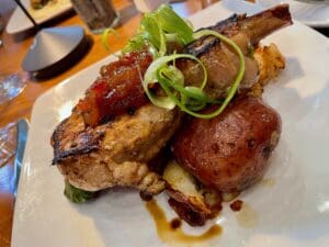 sweet tea brined pork chop