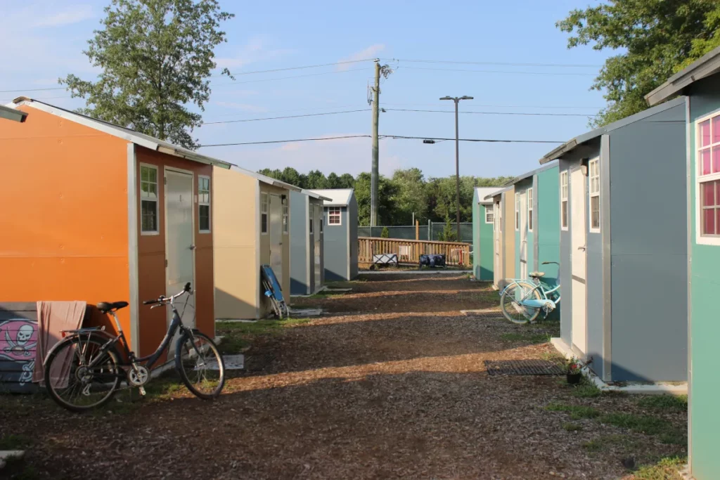 Funding woes jeopardize future of Georgetown pallet village 4 Georgetown pallet village