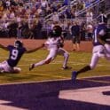 Raheem Spencer of Red Lion escapes the grasp of Damien Brewington of Lake Forest for a touchdown in overtime. Photo by DarJuan Pitts