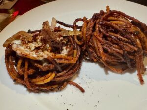 Chef Celso pasta V&M Bistro