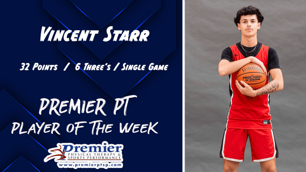 Premier PT Player of the Week -- Vincent Starr