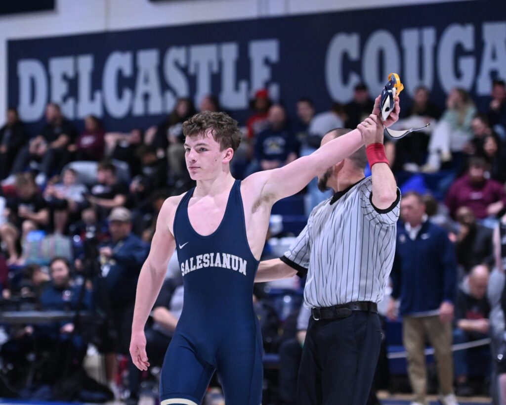 Salesianum wrestlers take 4 titles, win team title at Delcastle Invitational 3 Delcastle Invitational -- Ricky Jewell