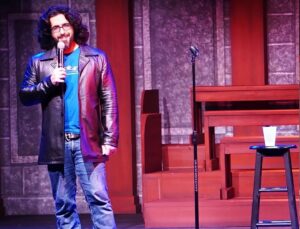 Photo of John Poveromo at his 2024 performance at the Candlelight Theater.