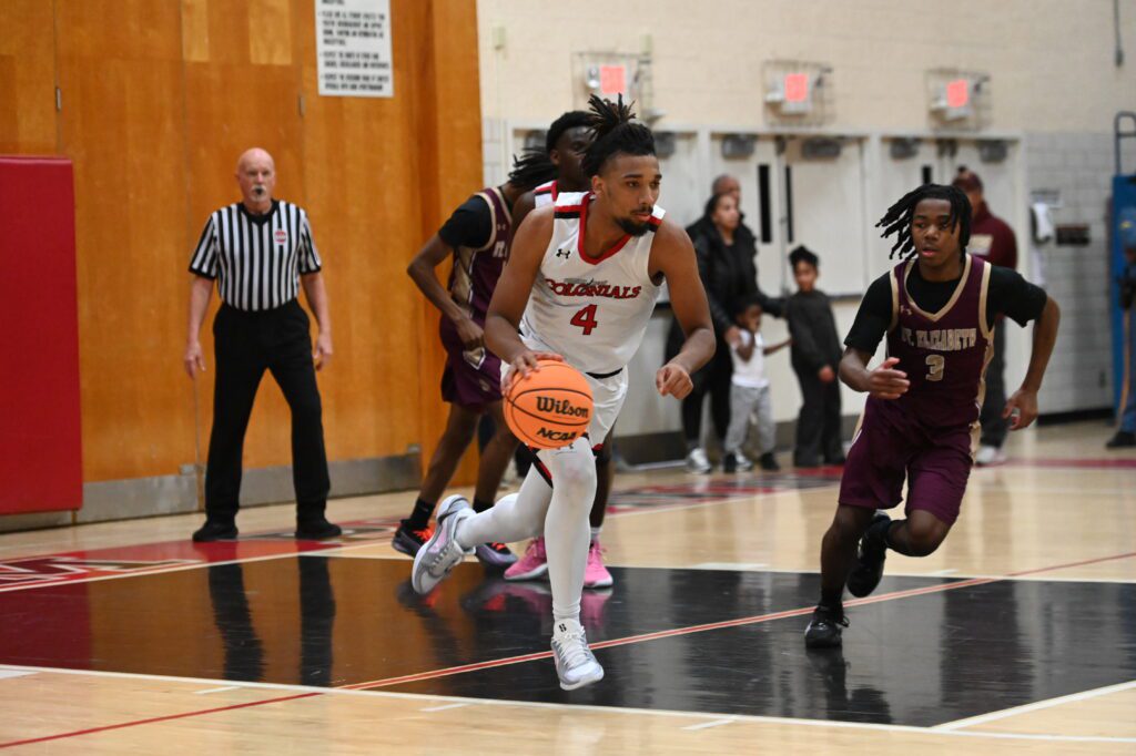 No. 7 William Penn hands No. 2 St Elizabeth its first in-state loss, 60-52 3 William Penn basketball ZyAire Gibson scored 17 points in their win over St Elizabeths. Photo by Nick Haliday