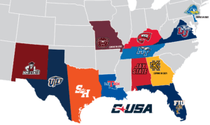 University of Delaware joins Conference USA this year after leaving the Coastal Athletic Association. (Photo from Conference USA)