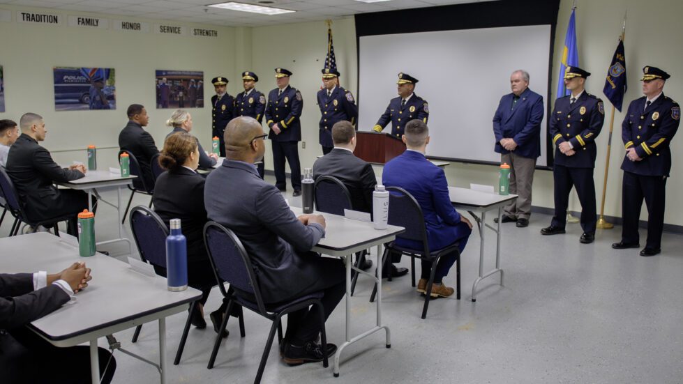 Mayor Carney and Chief Campos welcome Delaware’s largest law enforcement training 5 DSC1971 copy